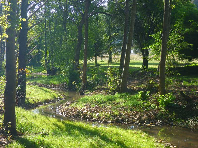 La Roumer, prend sa source dans la Gâtine tourangelle sur la commune d'Ambillou